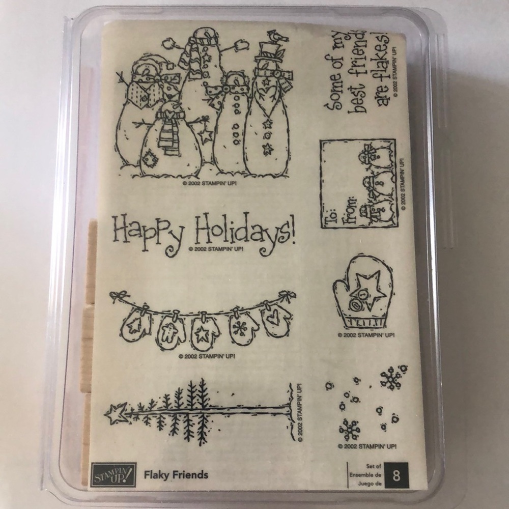 NEW Stampin’ Up! “Flaky Friends” Stamp Set